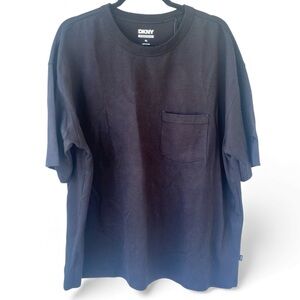 DKNY Men's Classic Black Short Sleeve Tee